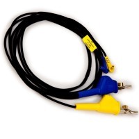 1169 1169 3M TEST LEAD YELLOW/BLUE NO PIN