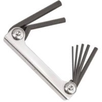 14587 14587 BONDHUS 2-8 MM HEX FOLD-UP TOOL SET