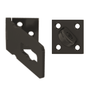 1544A7 1544A7 PADLOCKABLE CORNER HASP AND STRIKE