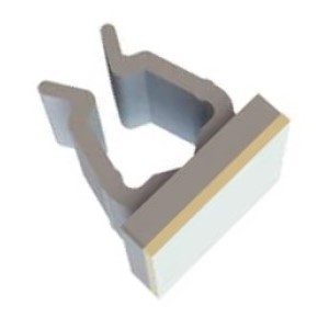 G22AWC00312 22AWC00312 MICROPLASTICS ADH WIRE CLIP