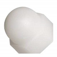 25FNHAN 1/4-28 ACORN CAP NUT NYLON