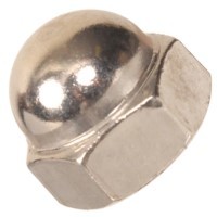 4CNALSP 4-40 LOW PROFILE ACORN NUT 18-8 SS