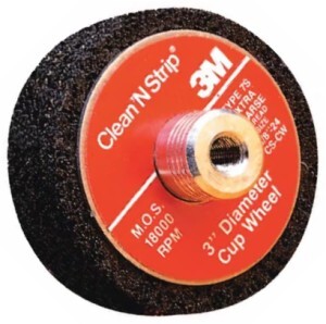 4237 04237 3M CS-UC CLEAN & STRIP CUP WHEEL