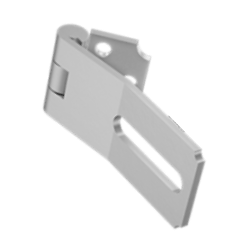 HS1400CRZN250 HS-1400-CR-ZN-250 PADLOCKABLE CORNER HASP