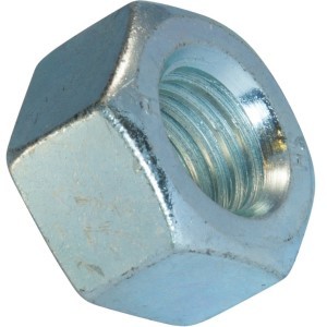 50CNHL2Z 1/2-13 L.H. HEAVY HEX NUT STEEL ZINC I
