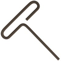 15472 15472 BONDHUS 8 MM LOOP HEX T-HANDLE 6"