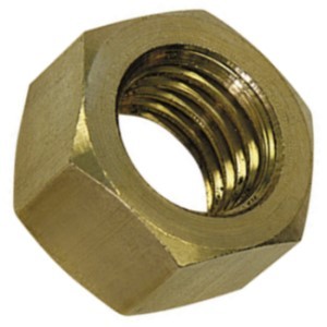 37CNHHB 3/8-16 HEAVY HEX NUT BRASS