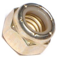 62CNNI8Y 5/8-11 NYLON INSERT LOCKNUT GRADE 8 ZINC YELLOW