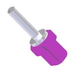 11144M9517Z 1114-04M-09517Z INSULATED PIN TERMINAL