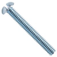 8C64MIR2Z 8-32 X 1 SLOT ROUND M/S STEEL ZINC I