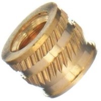 SHKB14UNF SHK-B-1/4 UNF PSM KNURL THREADED INSERT