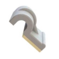 G22SPC38562 22SPC38562 MICROPLASTICS SINGLE PRESS CLIP