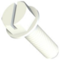 37C64HSSN/SFT 3/8-16 X 1 WASH SLOT HEX CAP SCREW NY