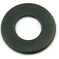 25NWSA2O 1/4 SAE FLAT WASHER STEEL BLACK OXIDE