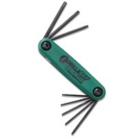 12632 BONDHUS T6 - T25 FOLD-UP TOOL SET