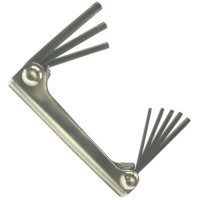 14532 BONDHUS T6-T25 FOLD-UP TOOL SET