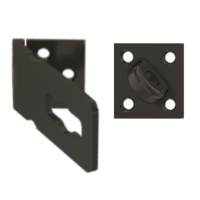 1544A7 PADLOCKABLE CORNER HASP AND STRIKE