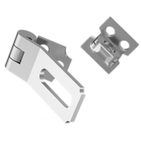 1546A5 PADLOCKABLE CORNER HASP AND STRIKE