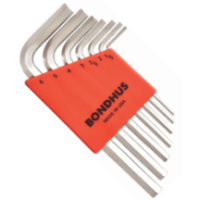 16292 BONDHUS 1.5-6 MM HEX WRENCH SET