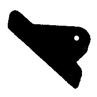 9752A-L GLOBAL-TEK CARD EJECTOR ALUMINUM LEFT HAND
