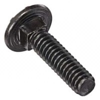10-24 X 1 CARRIAGE BOLT STEEL BLACK