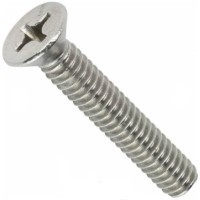 FH4C4CPS01BG FLAT 100 PHIL SCREW STEEL