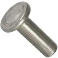 1/4 X 3/4 FLAT HD SOLID RIVET STEEL
