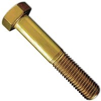 1/4-20 X 1 HEX HD BOLT BRASS