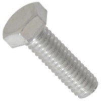 1/4-20 X 1 HEX CAP SCREW ALUMINUM 6061-T6