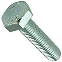 1/4-20 X 2 1/2 HEX TAP BOLT STEEL ZINC I