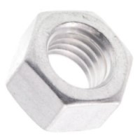 1/4-20 HEX FINISHED NUT ALUM