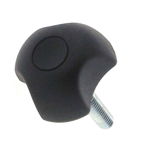 PHK1138-10S ICG 3 LOBE HAND KNOB BLACK