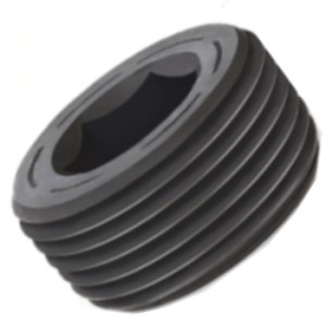1 11-1/2 NPTF X 21/32 PIPE PLUG FLUSHSEAL ALLOY ST BO