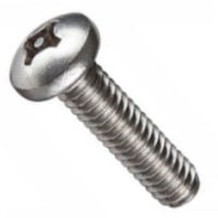 6-32 X 1/4 PHIL PAN M/S TAMPERPROOF 18-8
