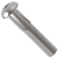 6-32 X 1/4 SOC BUT ALL/BLK TAPTITE