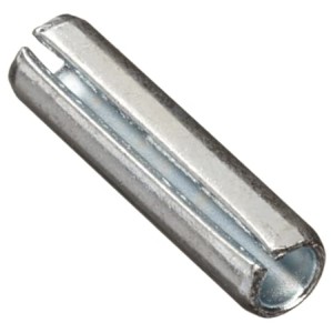 1/8 X 1-5/8 SLOTTED SPRING PIN CARBON STEEL ZINC