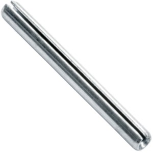 1/8 X 2 SLOTTED SPRING PIN CARBON STEEL ZINC