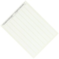 TAG15L-789 WHITE LASER TAG POLYESTER