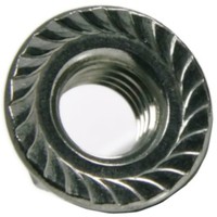 1/4-20 WHIZ FLANGE NUT 18-8 SS PASSIVATE