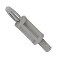 27LMTP01000 LOCK MALE PCB SUPPORT NYLON