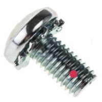 4-40 X 7/16 PHIL PAN M/S NYLON PELLET /